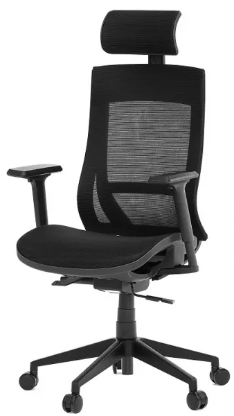 AUTRONIC kancelárska stolička KA-W002 BK čierna