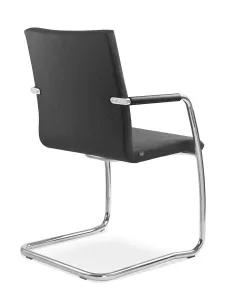 LD SEATING Konferenčná stolička SEANCE CARE 076-KZ-N4, kostra chrom
