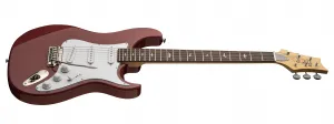 PRS SE Silver Sky RW Derby Red