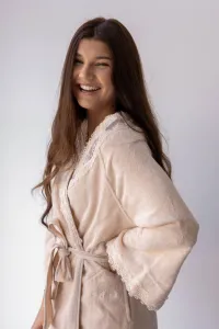 Soft Cotton Dámsky elegantný župan DESTAN v darčekovom balení