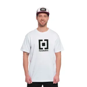 HORSEFEATHERS Tričko Base - white WHITE velikost M