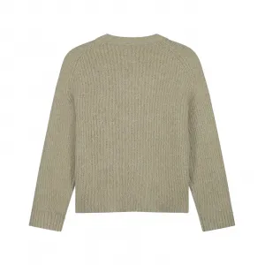 Olaf Hairy Knitted Crewneck "Hemp" (M220708-HEMP)