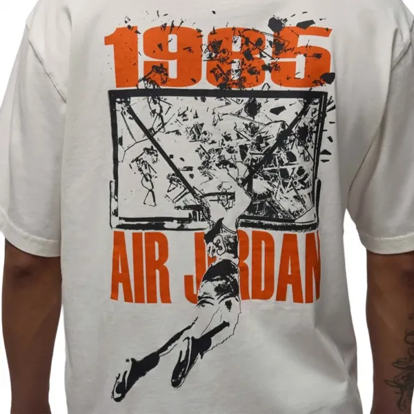 Jordan Brand Jordan Brooklyn Graphic Tee "Sail Off Noir" (IB3297-133)