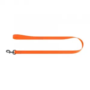 Vode odolné vodítko WAU DOG oranžové, šírka: 15mm; dĺžka 122cm