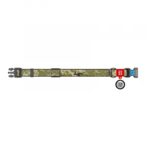Nylonový obojok s QR kódom MILITARY, Varianta: M