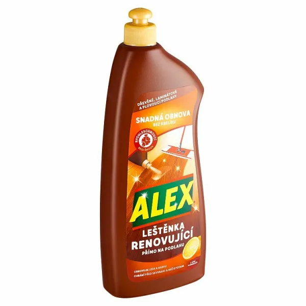 ALEX Leštenka renovujúca na drevené, laminátové a plávajúce podlahy 900 ml