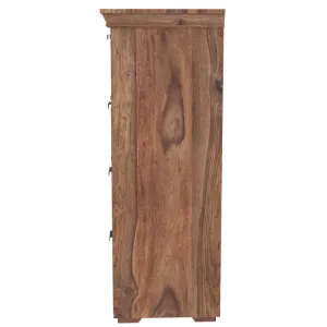 indickynabytok.sk - Komoda Mira 90x120x45 indický masív palisander