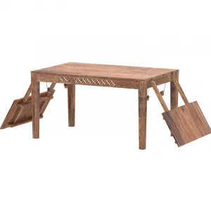indickynabytok.sk - Rozkladací stôl Mira 140/220x90 indický masív palisander
