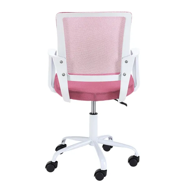 Ak furniture Dětská otočná židle FAUN růžová