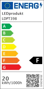 LEDprodukt 5m PROFI LED pásik 960LED/m COB XXL 20W/m teplá biela IP20 24V
