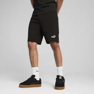 Puma ESSENTIALS NO. 1 SHORTS 10 Pánske voľnočasové šortky, čierna, veľkosť