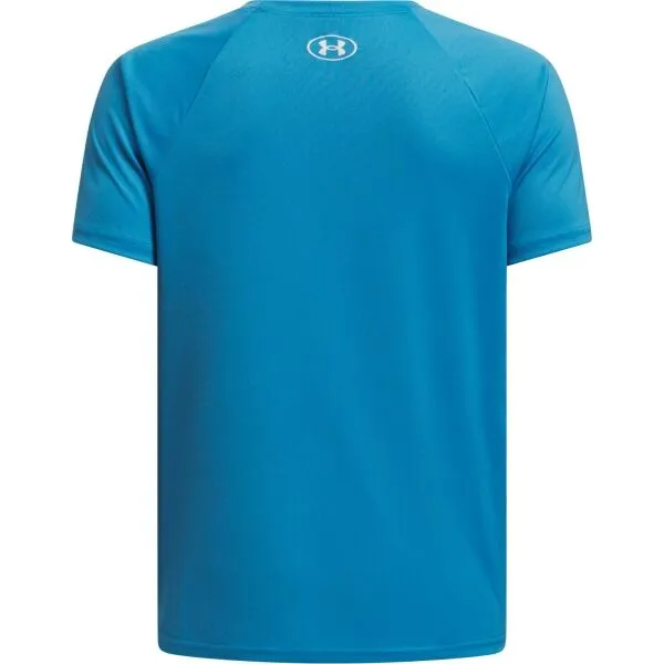 Under Armour TECH BIG LOGO SS Chlapčenské tričko, svetlomodrá, veľkosť S