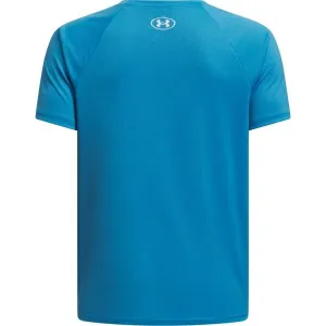 Under Armour TECH BIG LOGO SS Chlapčenské tričko, svetlomodrá, veľkosť S