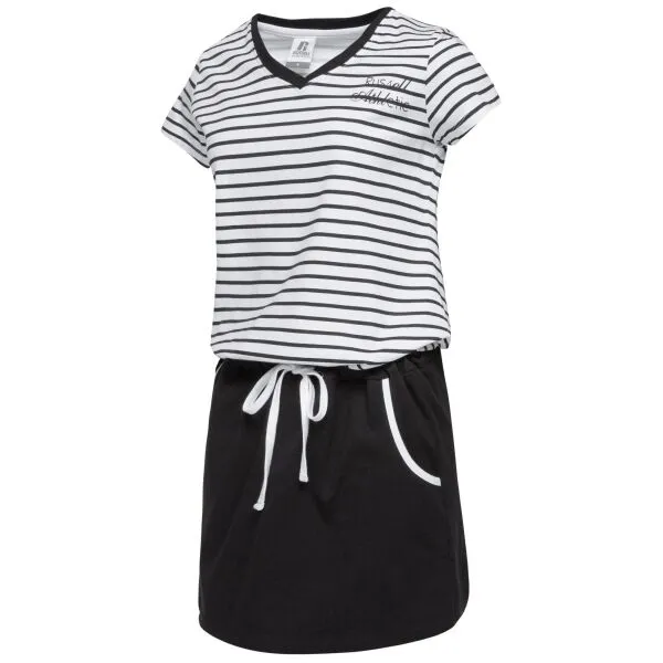 Russell Athletic SS DRESS Dámske šaty, čierna, veľkosť