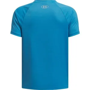 Under Armour SPLIT WORDMARK Chlapčenské tričko, modrá, veľkosť S