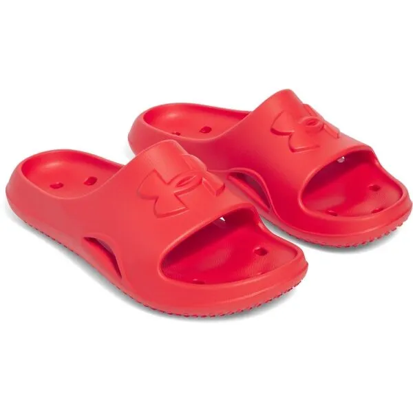 Under Armour M LOCKER V Pánske šľapky, červená, veľkosť 45