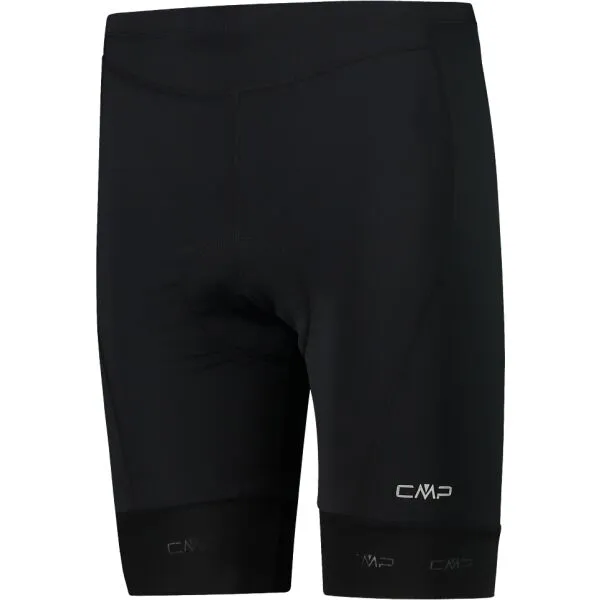 CMP MAN BIKE SHORT Pánske cyklistické krátke nohavice, čierna, veľkosť