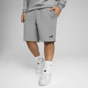 Puma ESSENTIALS NO. 1 SHORTS 10 Pánske voľnočasové šortky, sivá, veľkosť