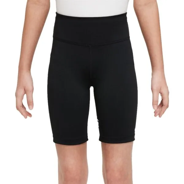 Nike NK DF ONE BIKE SHORT Dievčenské šortky, čierna, veľkosť