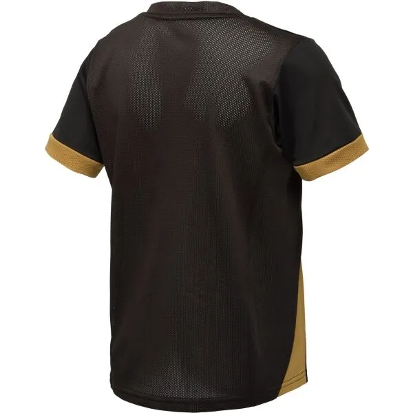 Puma TEAMGOAL MATCHDAY JERSEY JR Detské  športové tričko, čierna, veľkosť