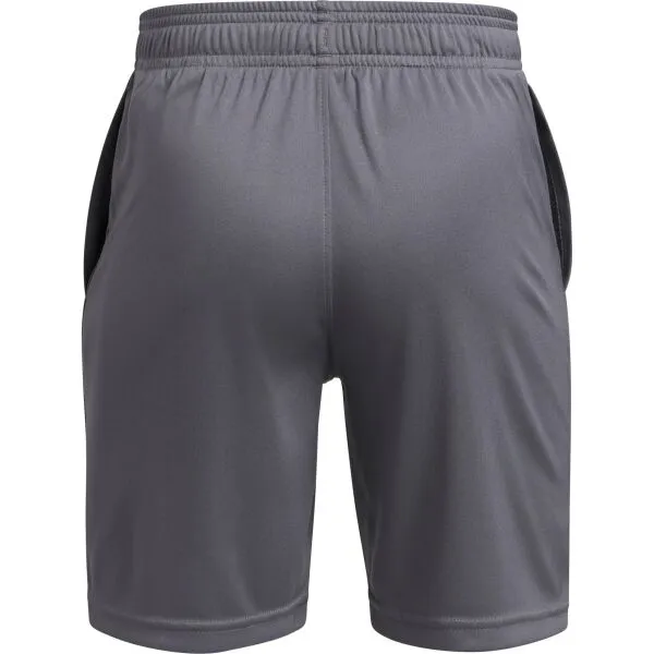 Under Armour TECH LOGO Chlapčenské kraťasy, sivá, veľkosť S