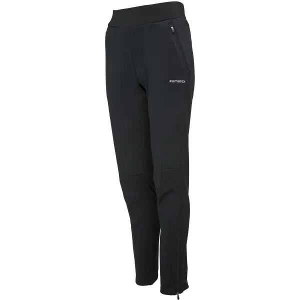 Klimatex LACERTA1 NO WIND Dámske windproof nohavice, čierna, veľkosť