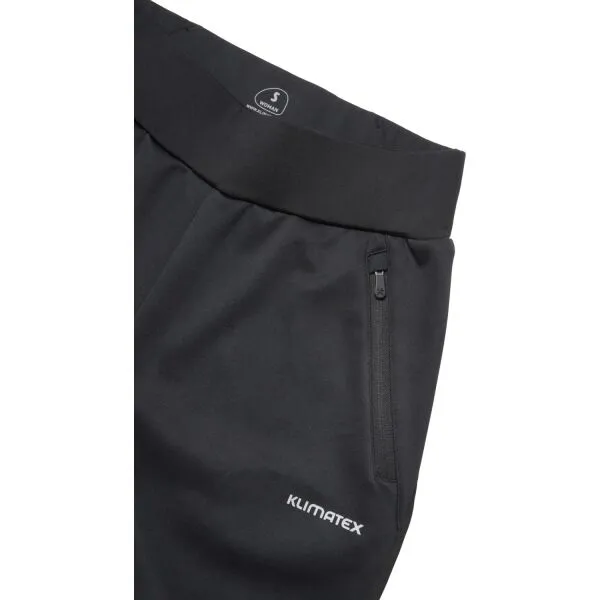 Klimatex LACERTA1 NO WIND Dámske windproof nohavice, čierna, veľkosť