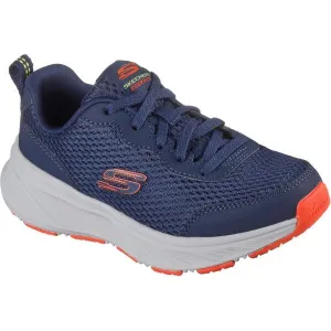 Skechers EDGERIDE J Detská voľnočasová obuv, tmavo modrá, veľkosť