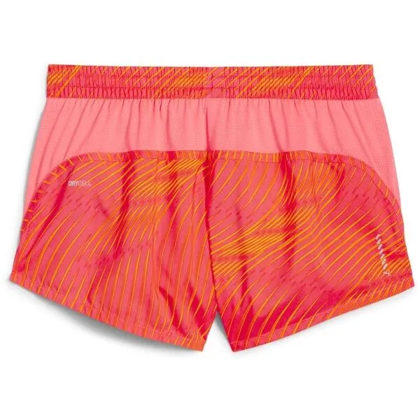 Puma RUN FAVORITE AOP VELOCITY 3" SHORT W Dámske športové kraťasy, červená, veľkosť