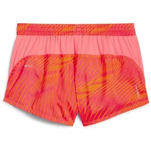 Puma RUN FAVORITE AOP VELOCITY 3" SHORT W Dámske športové kraťasy, červená, veľkosť