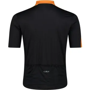CMP MAN BIKE T-SHIRT Pánsky cyklistický dres, čierna, veľkosť