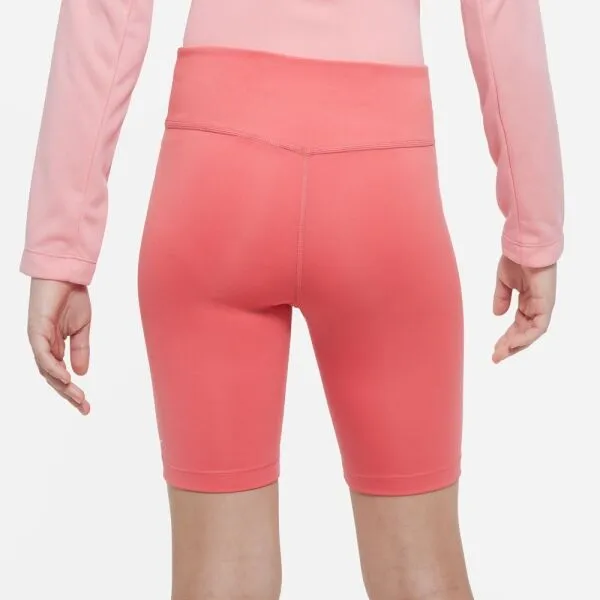 Nike NK DF ONE BIKE SHORT Dievčenské šortky, lososová, veľkosť