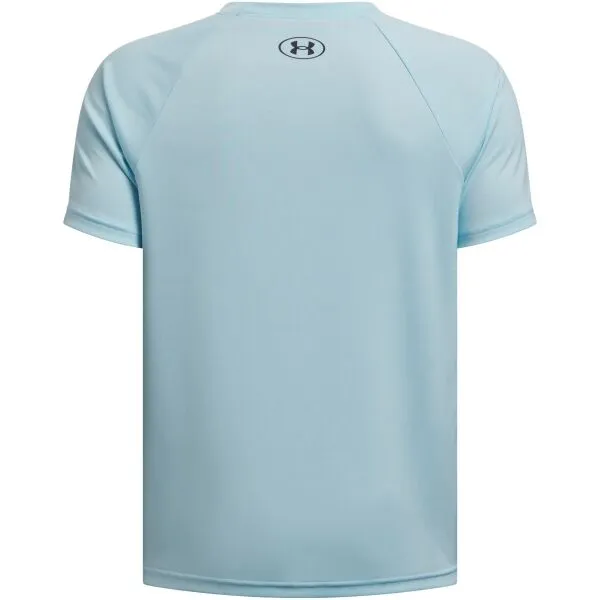 Under Armour SPLIT WORDMARK Chlapčenské tričko, svetlomodrá, veľkosť S