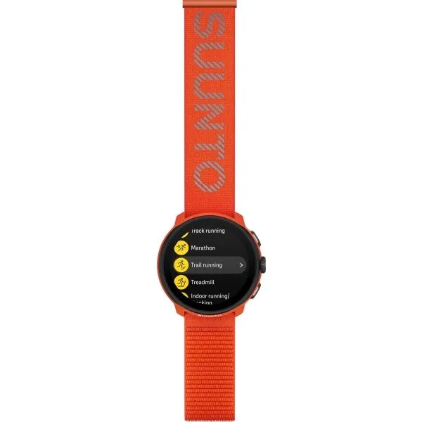 Suunto RUN Multišportové hodinky, oranžová, veľkosť
