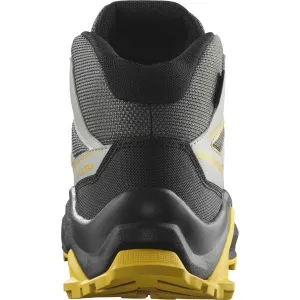 Salomon X ULTRA MID GTX J Juniorská turistická obuv, tmavo sivá, veľkosť