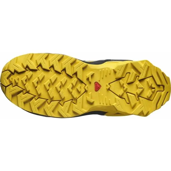 Salomon X ULTRA MID GTX J Juniorská turistická obuv, tmavo sivá, veľkosť