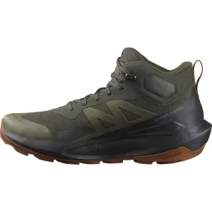 Salomon ELIXIR ACTIV MID GTX Pánska turistická obuv, khaki, veľkosť 46 2/3