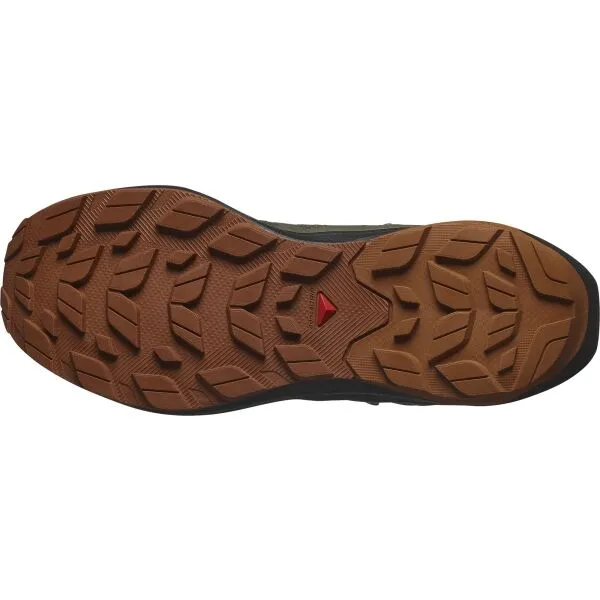Salomon ELIXIR ACTIV MID GTX Pánska turistická obuv, khaki, veľkosť 46 2/3