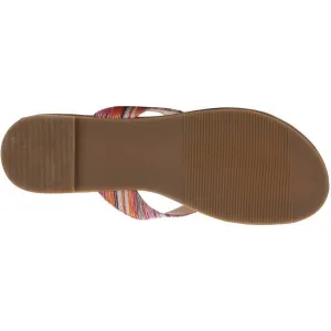 Women's flip-flops LOAP HERBA Brown/Grey