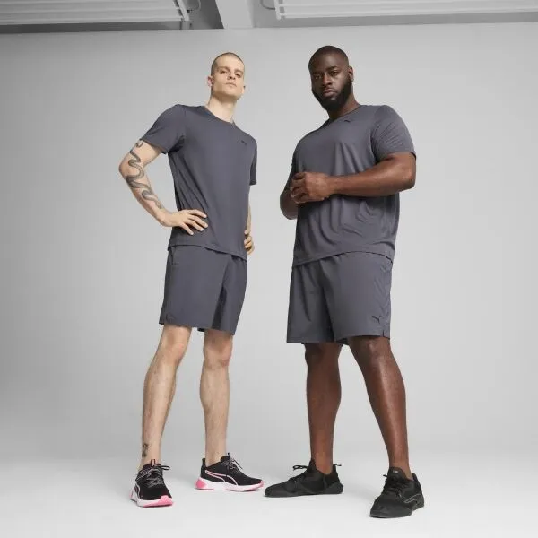 Puma M TAD ESSENTIALS 7 WOVEN SHORT Pánske športové kraťasy, tmavo sivá, veľkosť