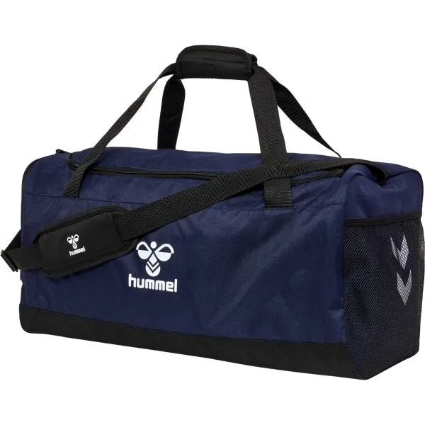 Hummel CORE 2.0 SPORTS BAG M Športová taška, tmavo modrá, veľkosť