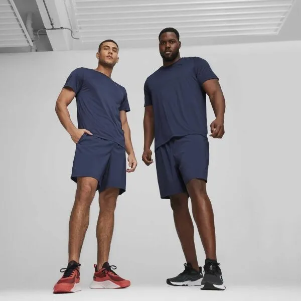 Puma TRAIN FAV BLASTER 7 SHORT Pánske športové kraťasy, tmavo modrá, veľkosť