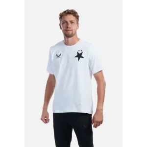 CASTORE SK SLAVIA PRAGUE TRAVEL SS TEE Pánske tričko, biela, veľkosť