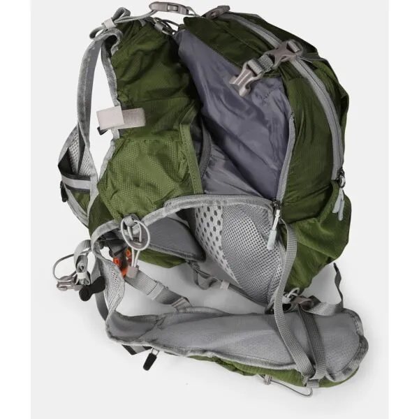 KILPI CADENCE 10 Bežecký a cyklistický ruksak, khaki, veľkosť