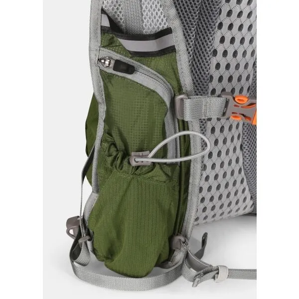 KILPI CADENCE 10 Bežecký a cyklistický ruksak, khaki, veľkosť