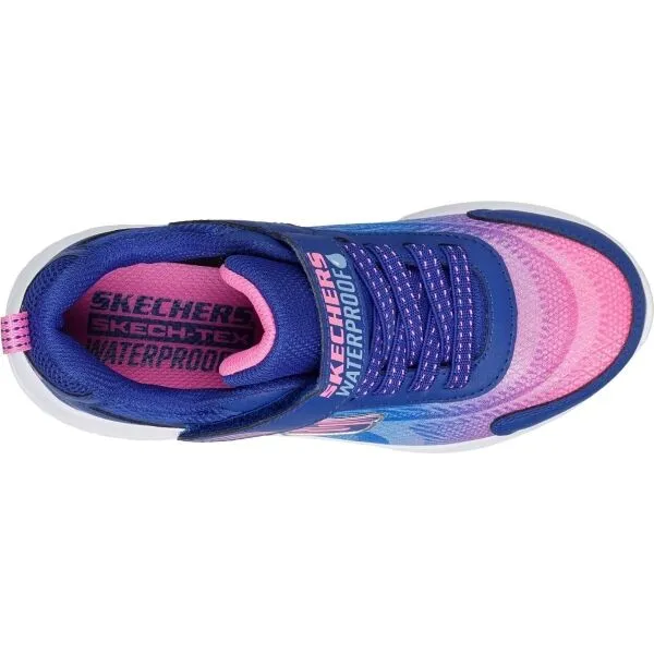 Skechers BOUNDER WP Dievčenská voľnočasová obuv, modrá, veľkosť