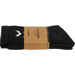 Hummel 3-PACK BASIC SOCK Ponožky, čierna, veľkosť