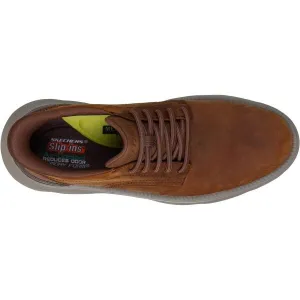 Skechers GARZA - DURAN Pánska voľnočasová obuv, hnedá, veľkosť