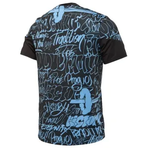 CASTORE SLAVIA PRAGUE PRE MATCH SS TEE Pánske športové tričko, čierna, veľkosť