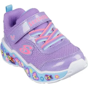 Skechers PLAY SCENE Dievčenská voľnočasová obuv, fialová, veľkosť